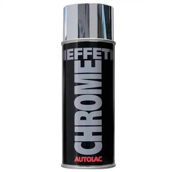 BOMBE 400ML EFFET CHROME AUTOLAC