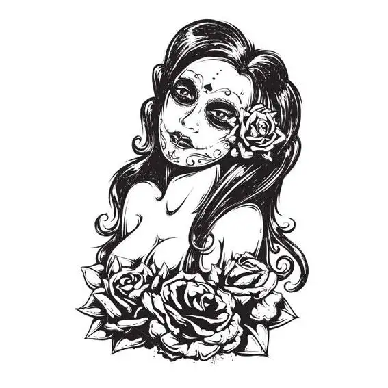 STICKER DIA DE LOS MUERTOS - 156708 - CADOX