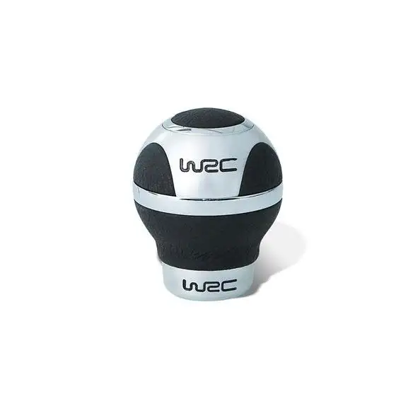 WRC pommeau 3 faces. Alu & cuir noir