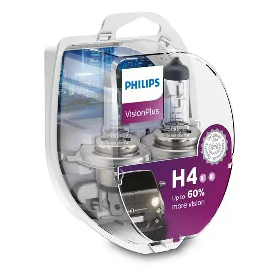 Ampoule H4 X2 VP 12V 60/55W PH PHILIPS - 12342VPS2