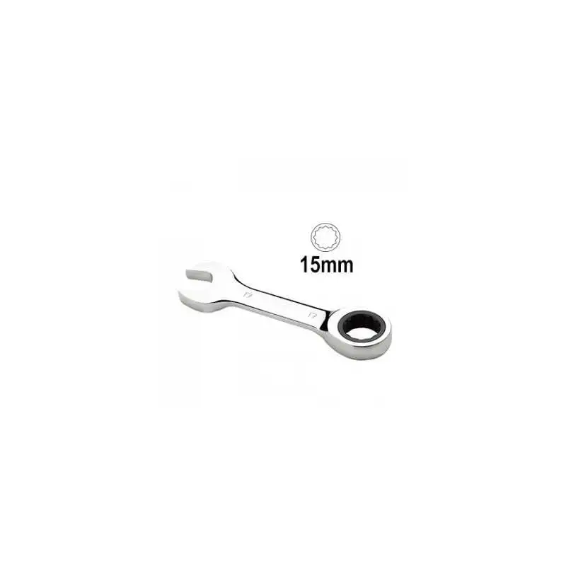1 CLE COMBINÉE COURTE AVEC CLIQUET 15MM
