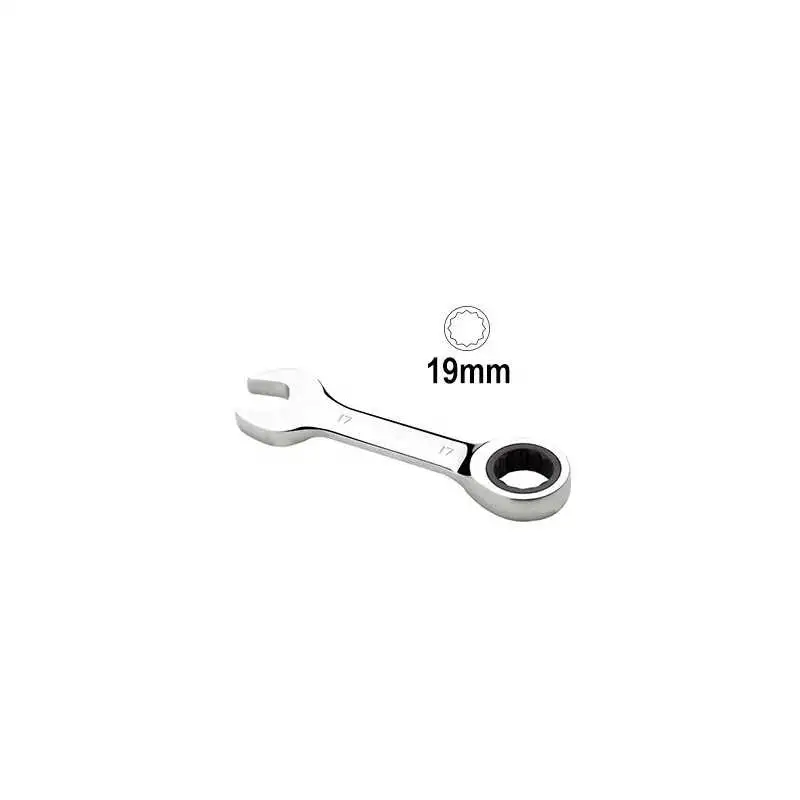1 CLE COMBINÉE COURTE AVEC CLIQUET 19MM