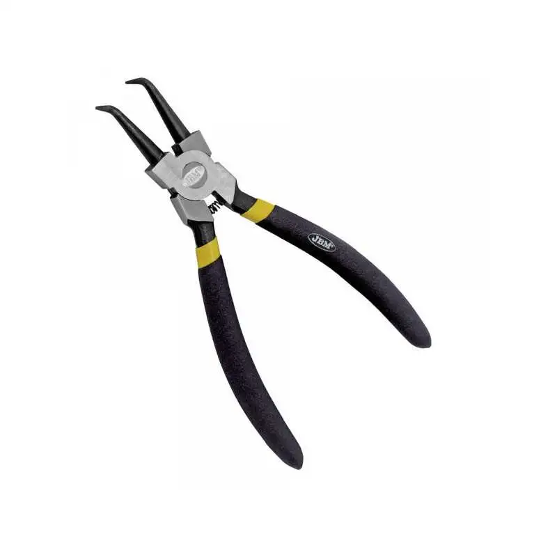 1 PINCE À CIRCLIPS POUR INTERIEUR - EMBOUT COURBE 9" 225MM