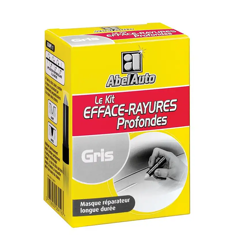 Kit efface rayures gris clair