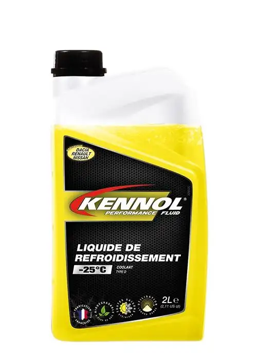 Liquide de refroidissement KENNOL Renault Dacia Nissan - 2L