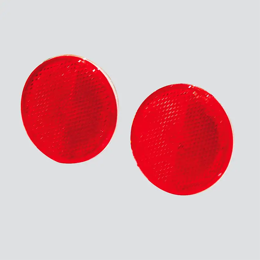 Catadioptre adhésif rond rouge TRAX