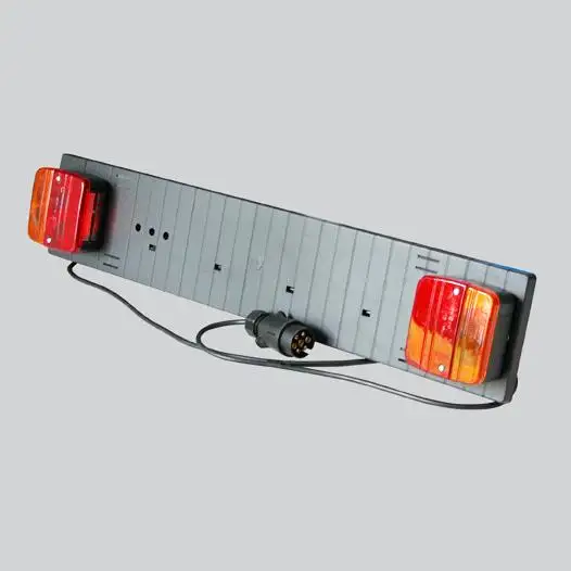 Rampe d'éclairage pour porte-vélo