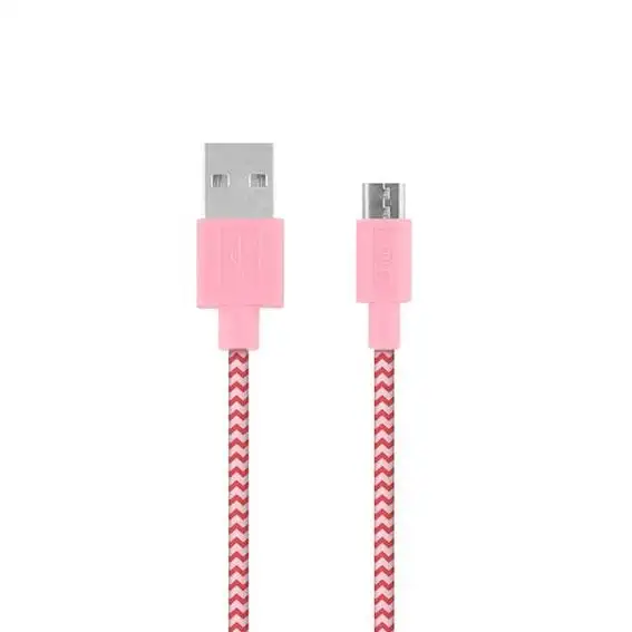 CABLE MICRO USB 1M ROSE - CBMUSBFUN1 - TNB