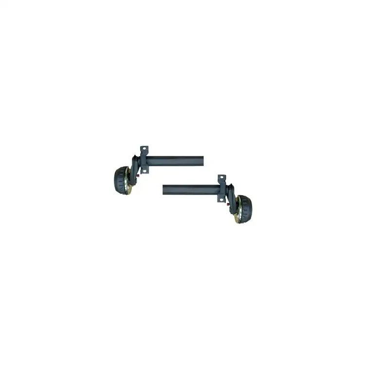 2 demi essieux Remorque à Souder 1600KG 5TR140 - Essieux Freinés