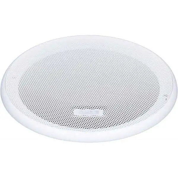 Grille haut-parleur blanc 2 pièces, 165 mm (paire)
