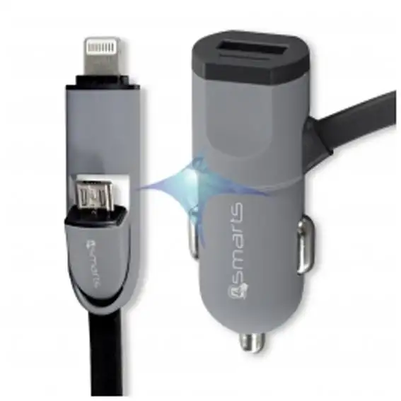 Chargeur allume cigares USB Type A / Micro USB / Lightning