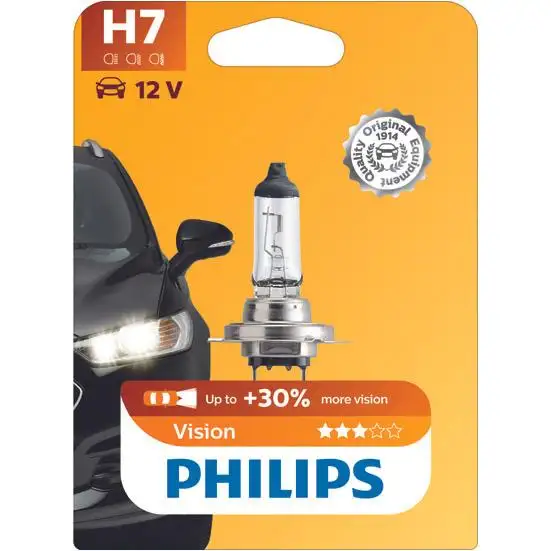 Ampoule H7 X1 PR 12V 55W PH PHILIPS - 12972PRB1