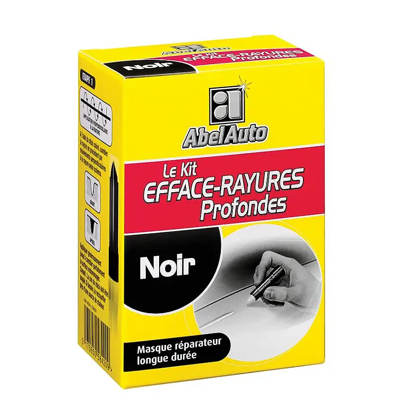 Kit efface rayures noir