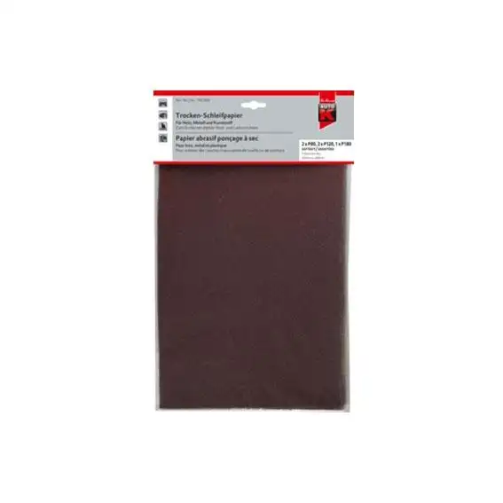 PAPIER ABRASIF SEC P80 - 746017 - AUTOK