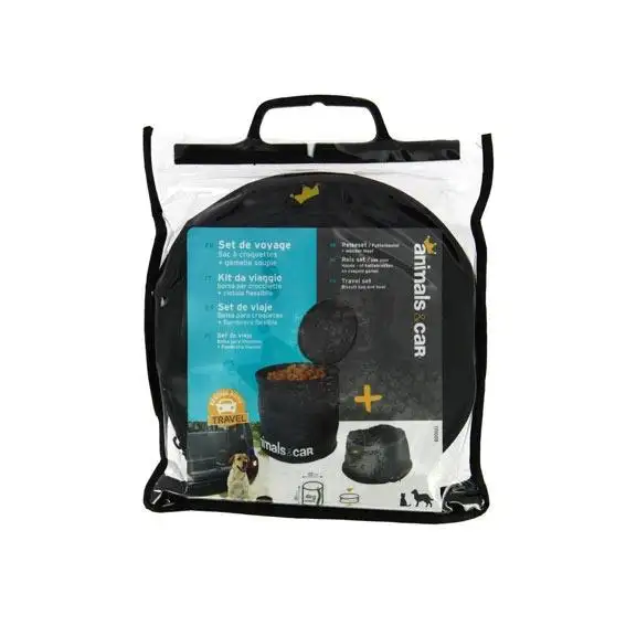 KIT PLIABLE SAC A CROQUETTES 4KG + ECUELLE
