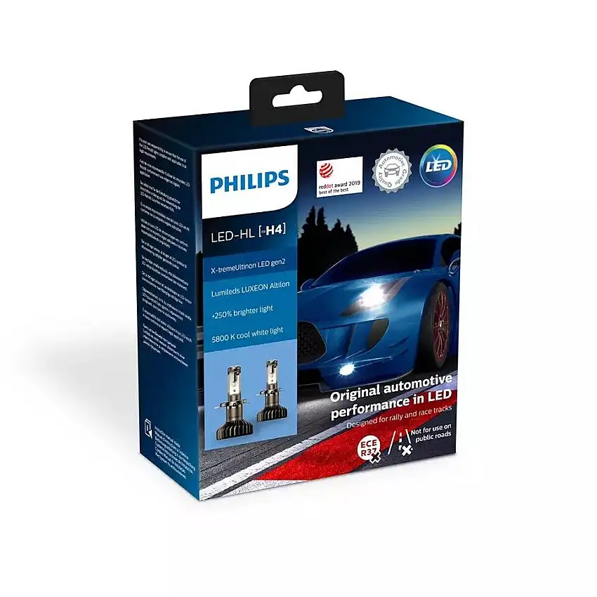 Lot de 2 ampoules H4 X-tremeUltinon LED gen2 PHILIPS