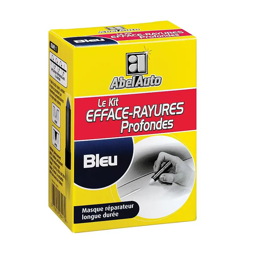 Kit efface rayures bleu