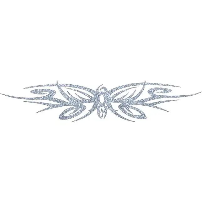 Tatouage Butterfly argent