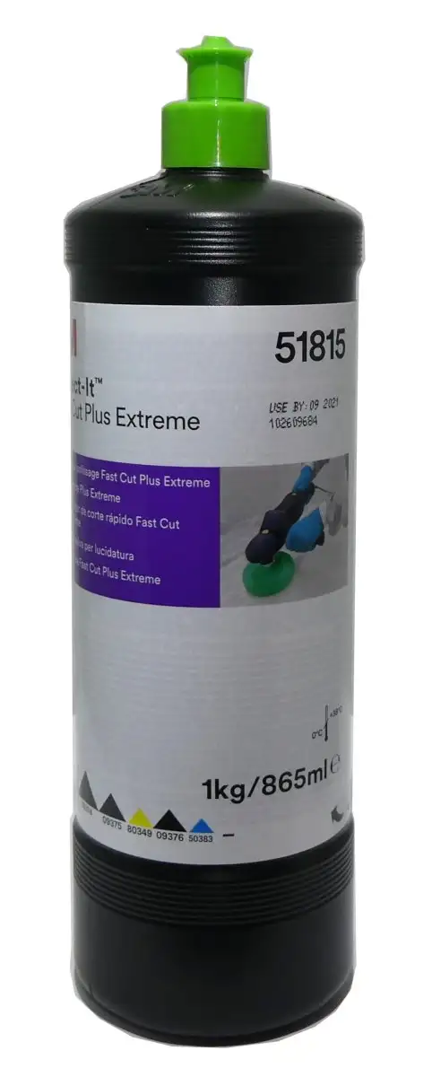 3M FAST CUT EXTREME PâTE à POLIR 865ML POUR CORRECTION RAPIDE DE LA PEINTURE