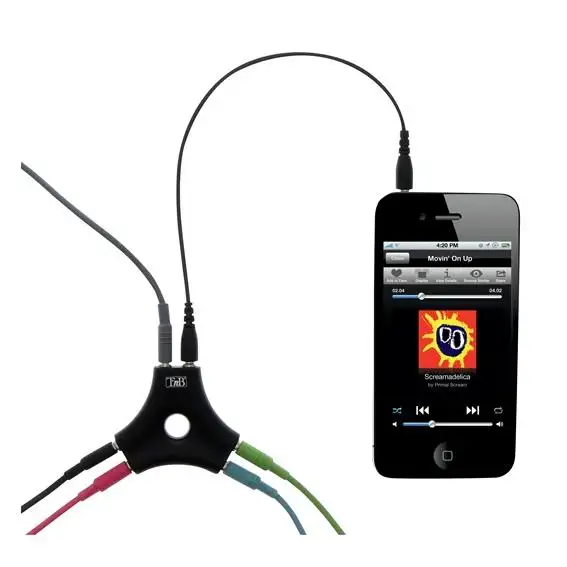 Répartiteur audio 5 ports