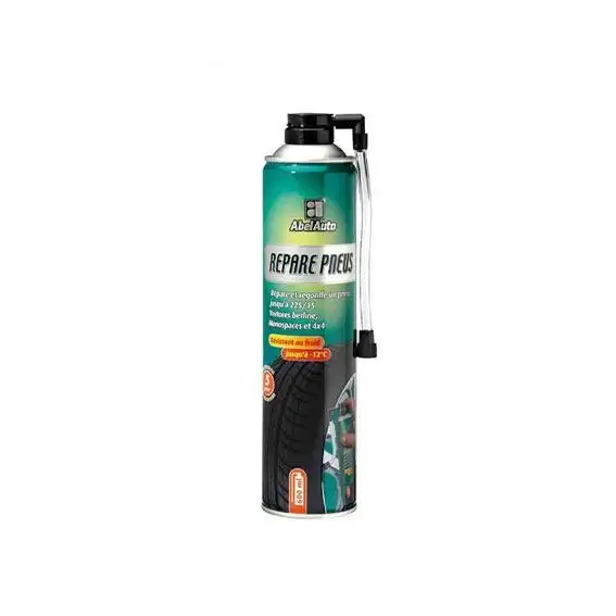 Bombe anti crevaison ABEL - Répare pneus 600 ml