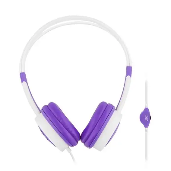 Casque stéréo enfant mauve