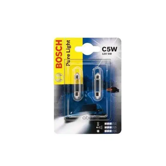 Ampoules C5W X2 12V5W BOSCH
