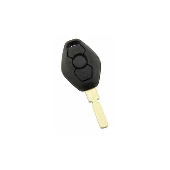 COQUE BMW 3 BOUTONS LAME FRAISEE