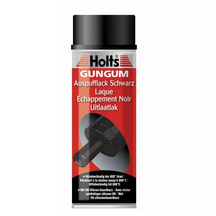 Peinture échappement Gun Gum Noir 800°c