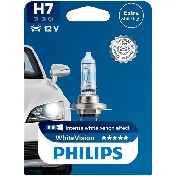 Ampoule H7 X1 WV 12V 55W PH PHILIPS - 12972WHVB1