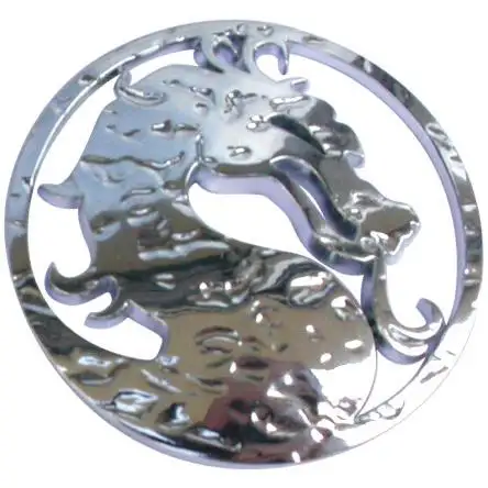Badge chrome Mortel Dragon