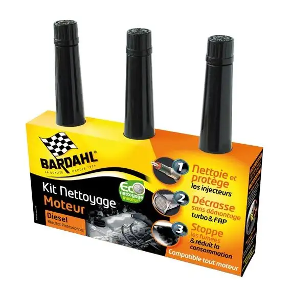 Nettoyant moteur BARDHAL Kit Nettoyage Moteur - Diesel