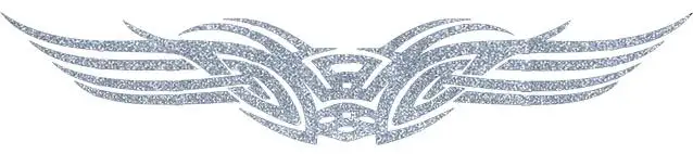 Tatouage Metal Tribal 3 argent