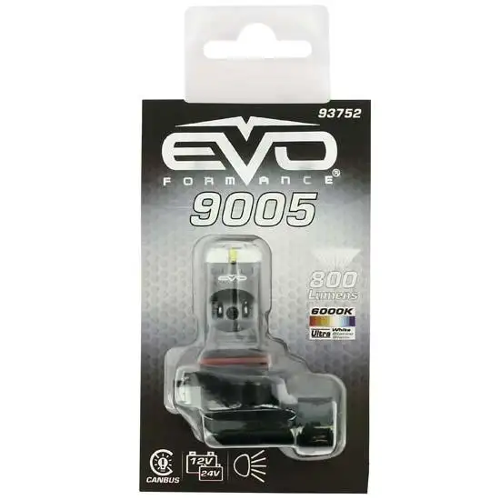Ampoule led 12/24v canbus hb3/9005 blanc 1pc - EVOFORMAN