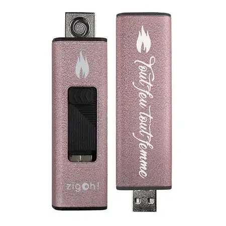 BRIQUET USB TOUT FEU TOUT FEMME