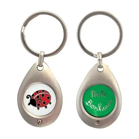 PORTE-CLEFS JETON "PORTE BONHEUR" - ZIG13PB 3 - ZIGOH
