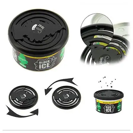 Désodorisant ARBRE MAGIQUE® Black Ice fiber Can