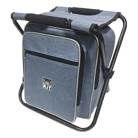 Glacière 2 en 1 Sac à dos isotherme 18L avec siège pliant