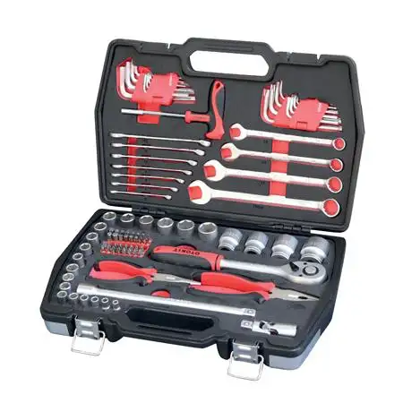 Malette complète de 92 outils en Chrome Vanadium