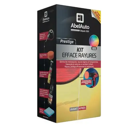 Kit coffret efface rayures