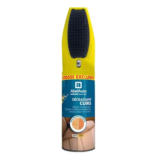 DECRASSANT CUIR 400ML AVEC SA BROSSE - ABEL