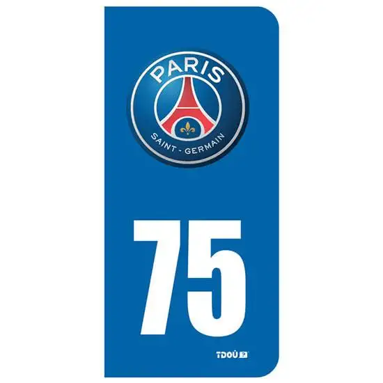 Autocollants predecoupes 75 - PSG