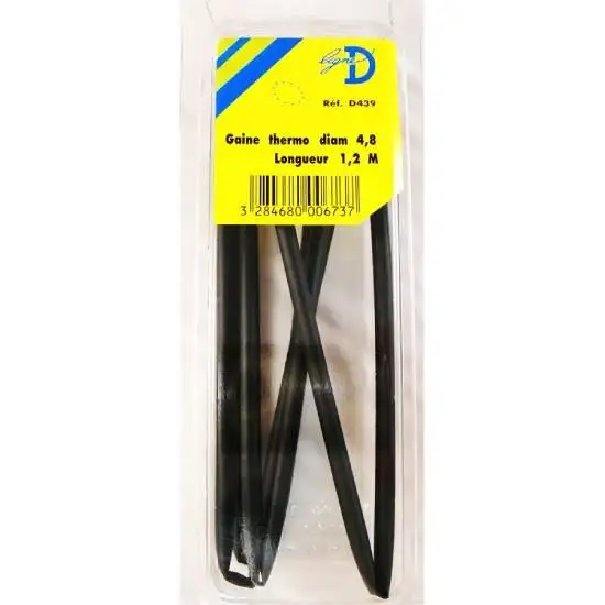 Gaine thermo-rétractable diamètre 4,8 mm - RDI