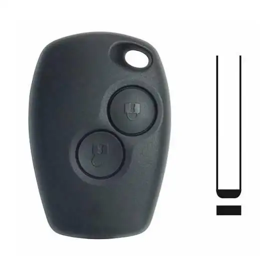 COQUE RENAULT 2 BOUTONS PLATE