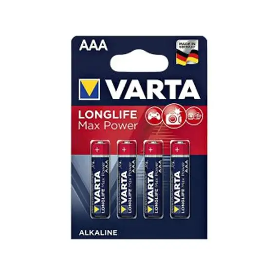 PILES MAX TECH LR03 AAA X4 - 4703110404 - VARTA