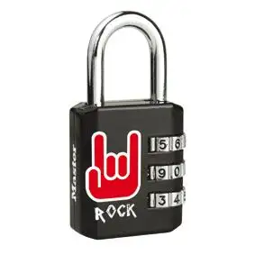 Cadenas à combinaison Rock