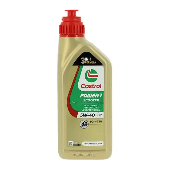 Huile CASTROL Power 1 Scooter 4 Temps 5W-40