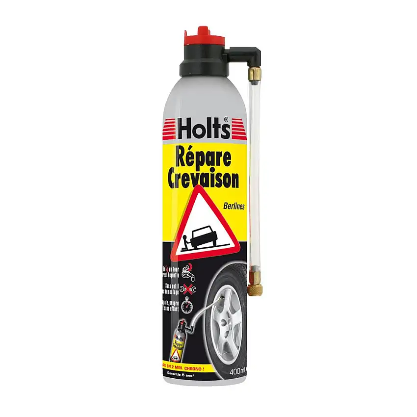 Bombe anti crevaison HOLTZ - Répare crevaison 300 ml