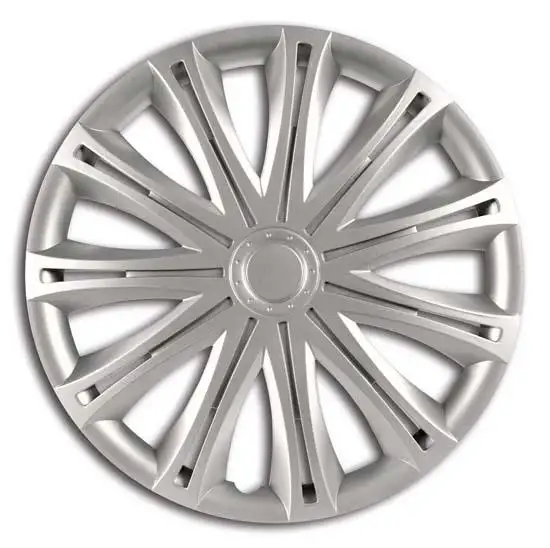 4 enjoliveurs CAR+ Alabama 13 pouces Argent