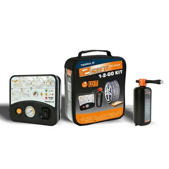 1.2.GO KIT avec compresseur 12 volts et recharge